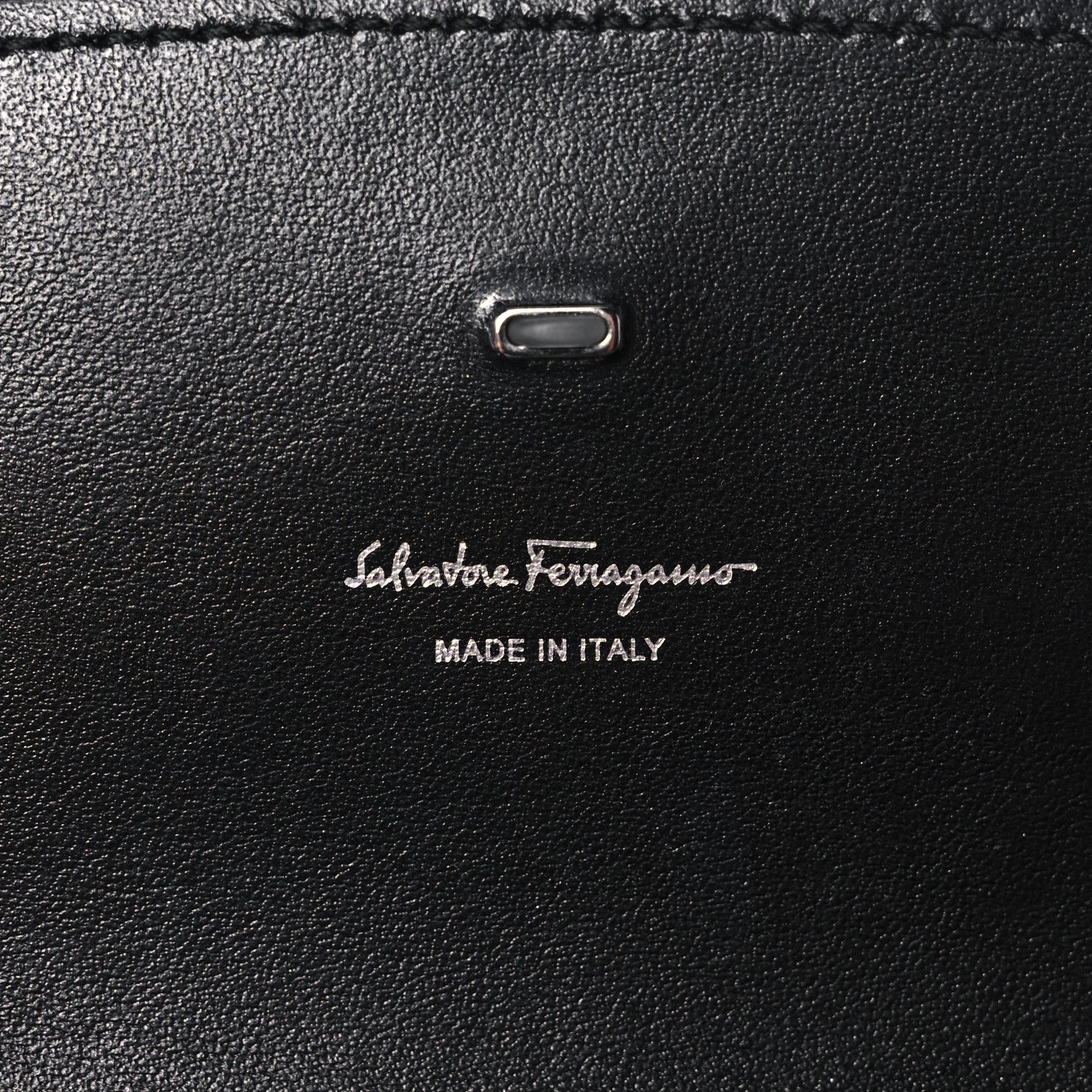 Salvatore Ferragamo Grained Calfskin Floral Print Gancio Shoulder Bag Blue Multicolor 6 of 11