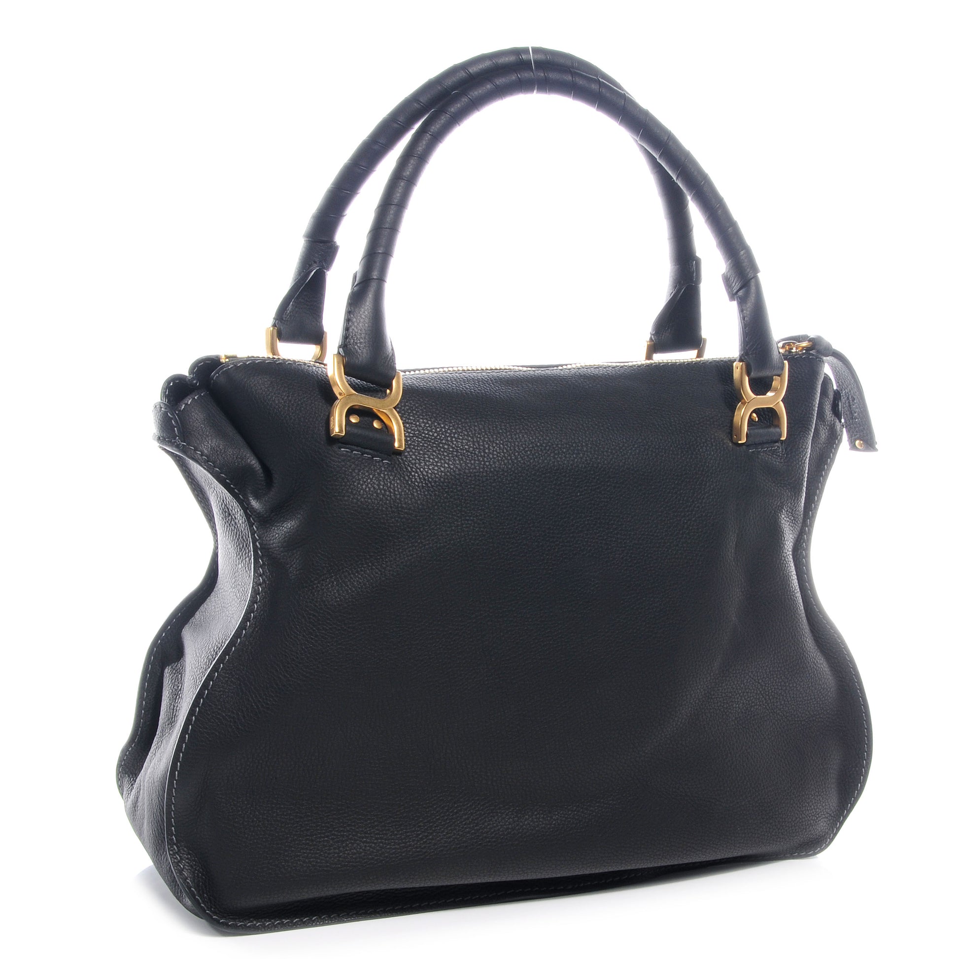 Chloe Calfskin Leather Large Marcie Satchel 3 of 8