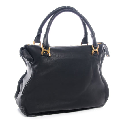 Chloe Calfskin Leather Large Marcie Satchel 3 of 8