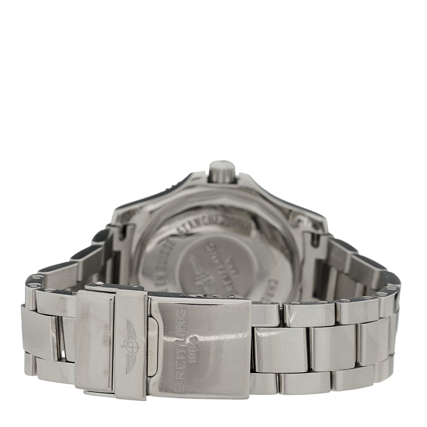Stainless Steel 36mm Superocean II Automatic Watch White A17312