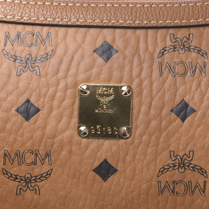 MCM Visetos Medium Luisa Hobo Cognac 8 of 10