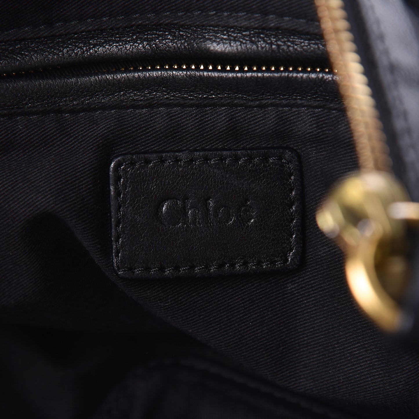 Lambskin Embroidered Medium Marcie Satchel Black