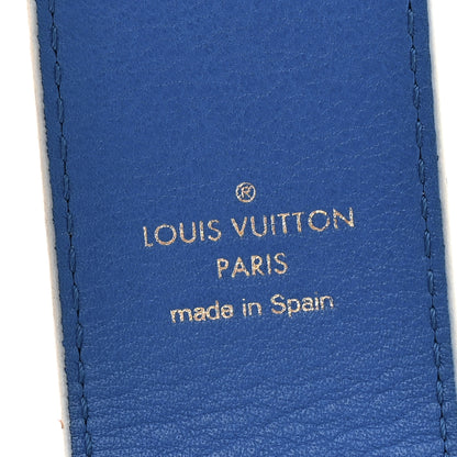 Louis Vuitton Monogram Bandouliere Shoulder Strap Blue 4 of 7