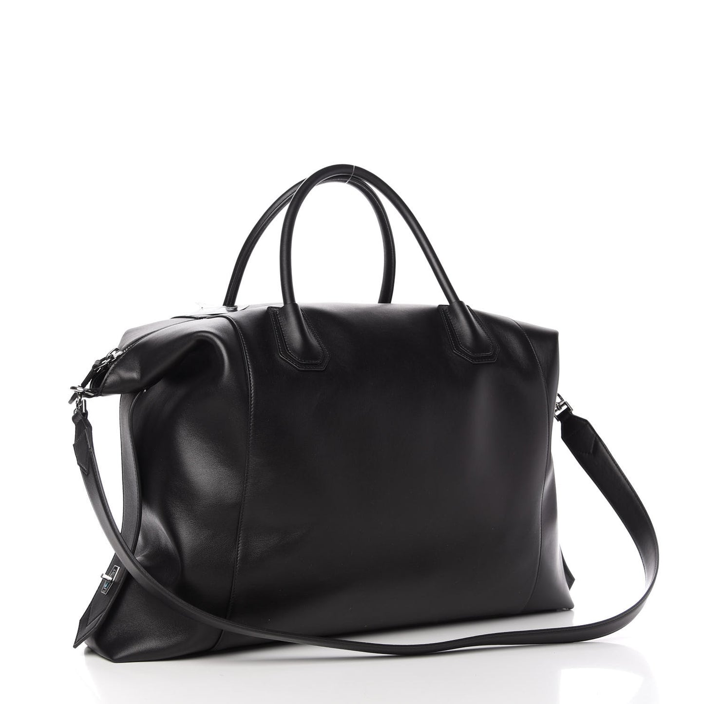 Smooth Calfskin Large Soft Antigona Black
