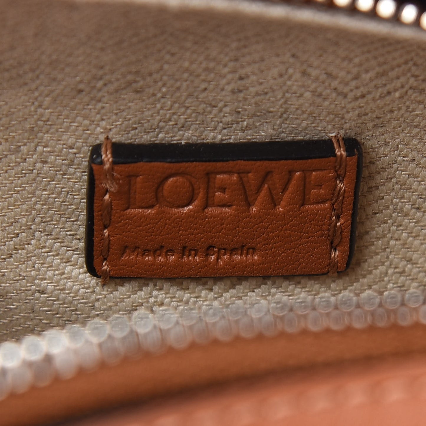Calfskin Mini Puzzle Bag Tan