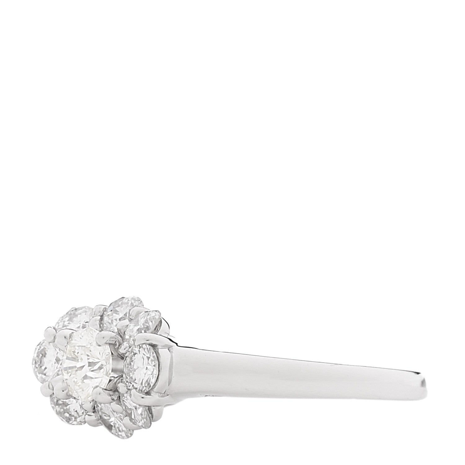 Parker & West by FASHIONPHILE 18K White Gold Diamond .30ctw Ring 56 7.75 3 of 9