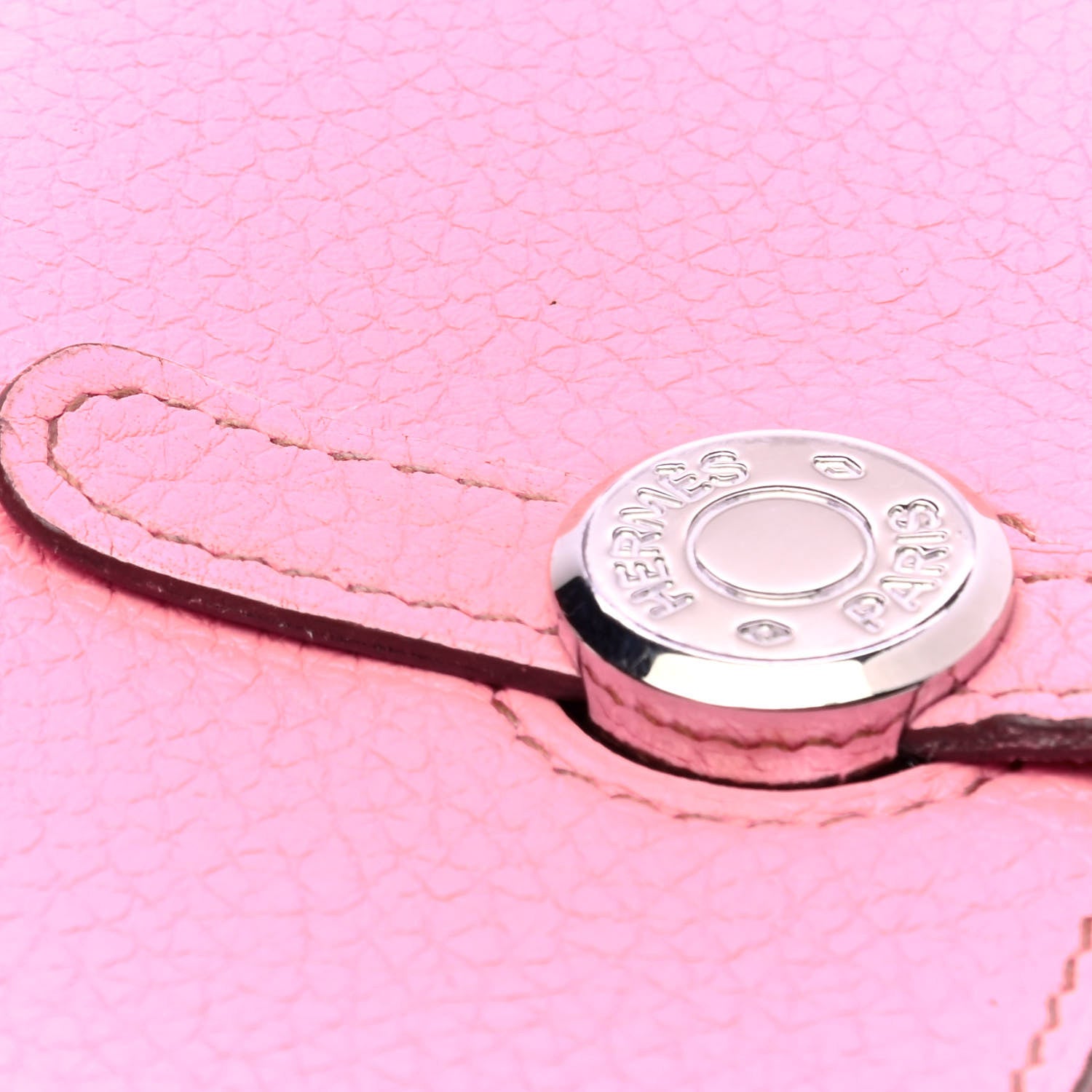 Hermes Taurillon Clemence Dogon Card Case 5P Pink 5 of 5