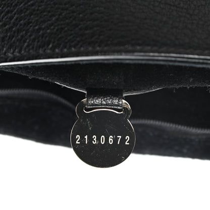 Mulberry Glossy Goatskin Medium Lily Black 8 of 11