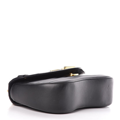 Louis Vuitton Calfskin New Wave Chain MM Black 4 of 14