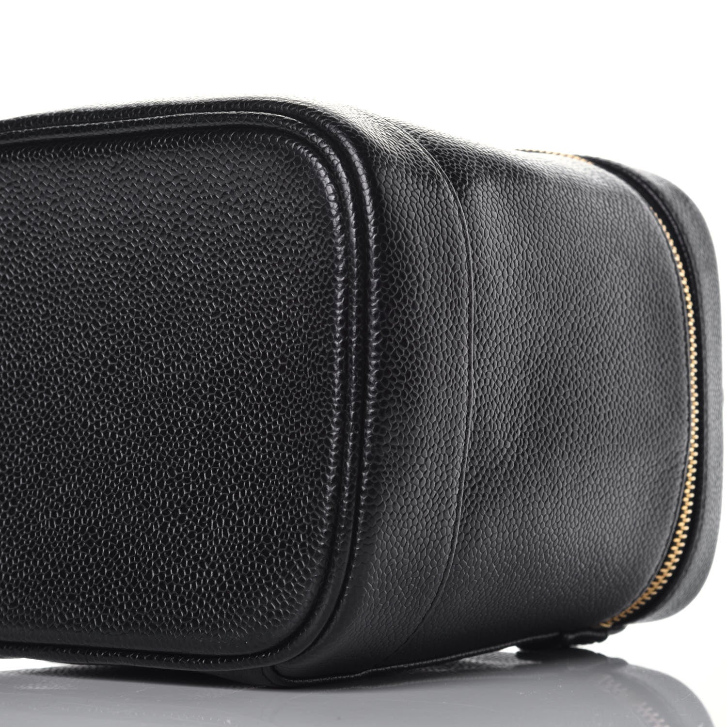 Chanel Caviar Cosmetic Vanity Bag Black 7 of 9