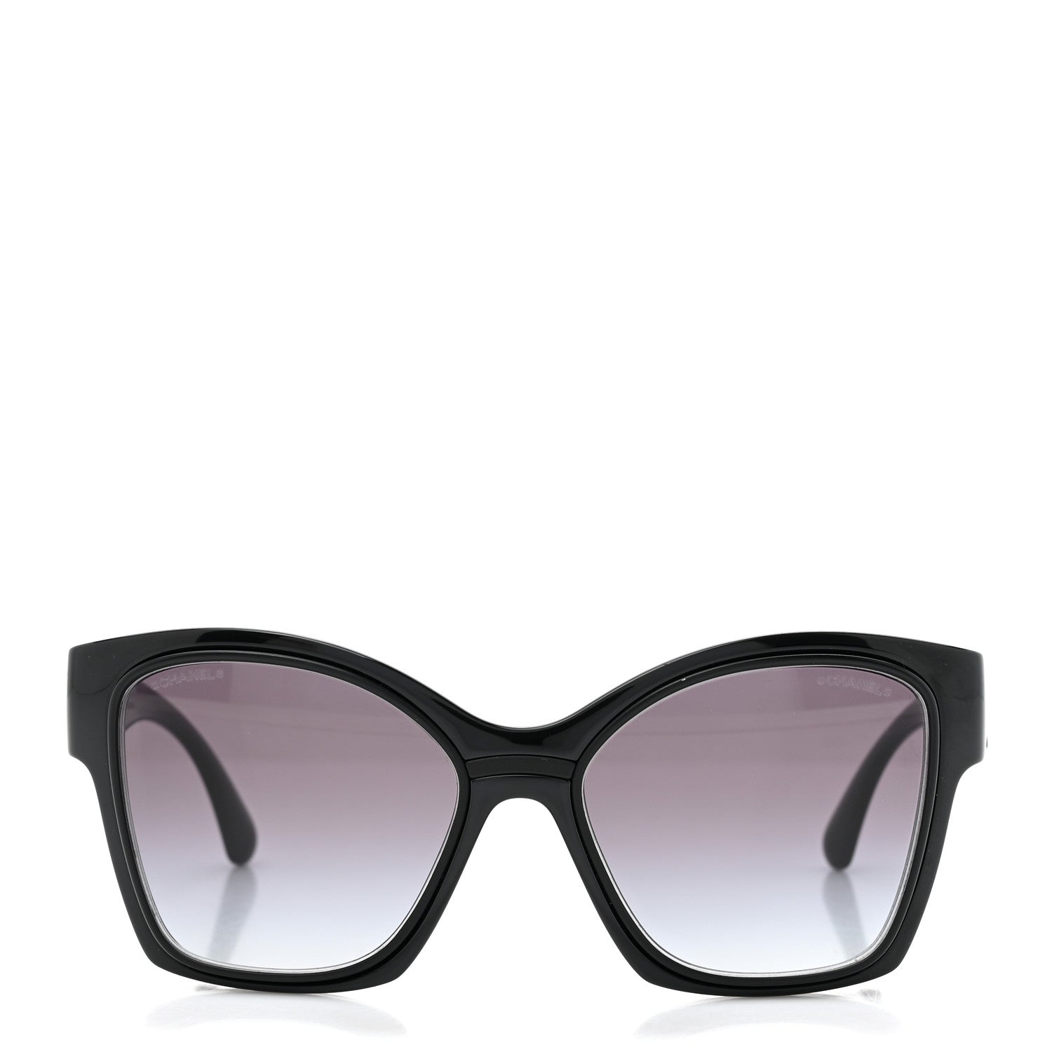 Chanel Acetate CC Butterfly Sunglasses 71382 Black 2 of 8