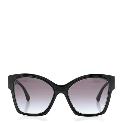 Chanel Acetate CC Butterfly Sunglasses 71382 Black 2 of 8
