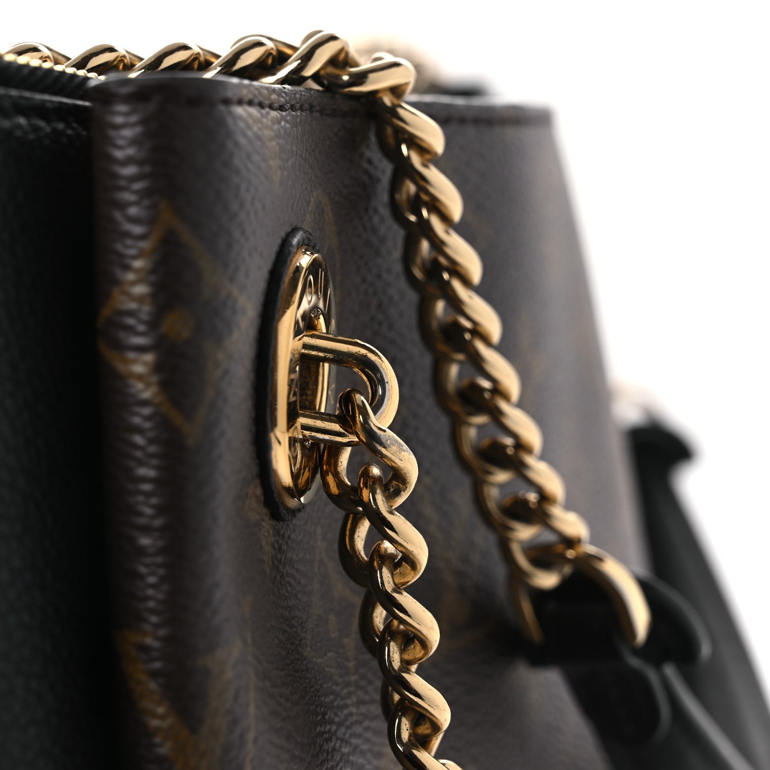 Louis Vuitton Monogram Surene MM Black 10 of 11