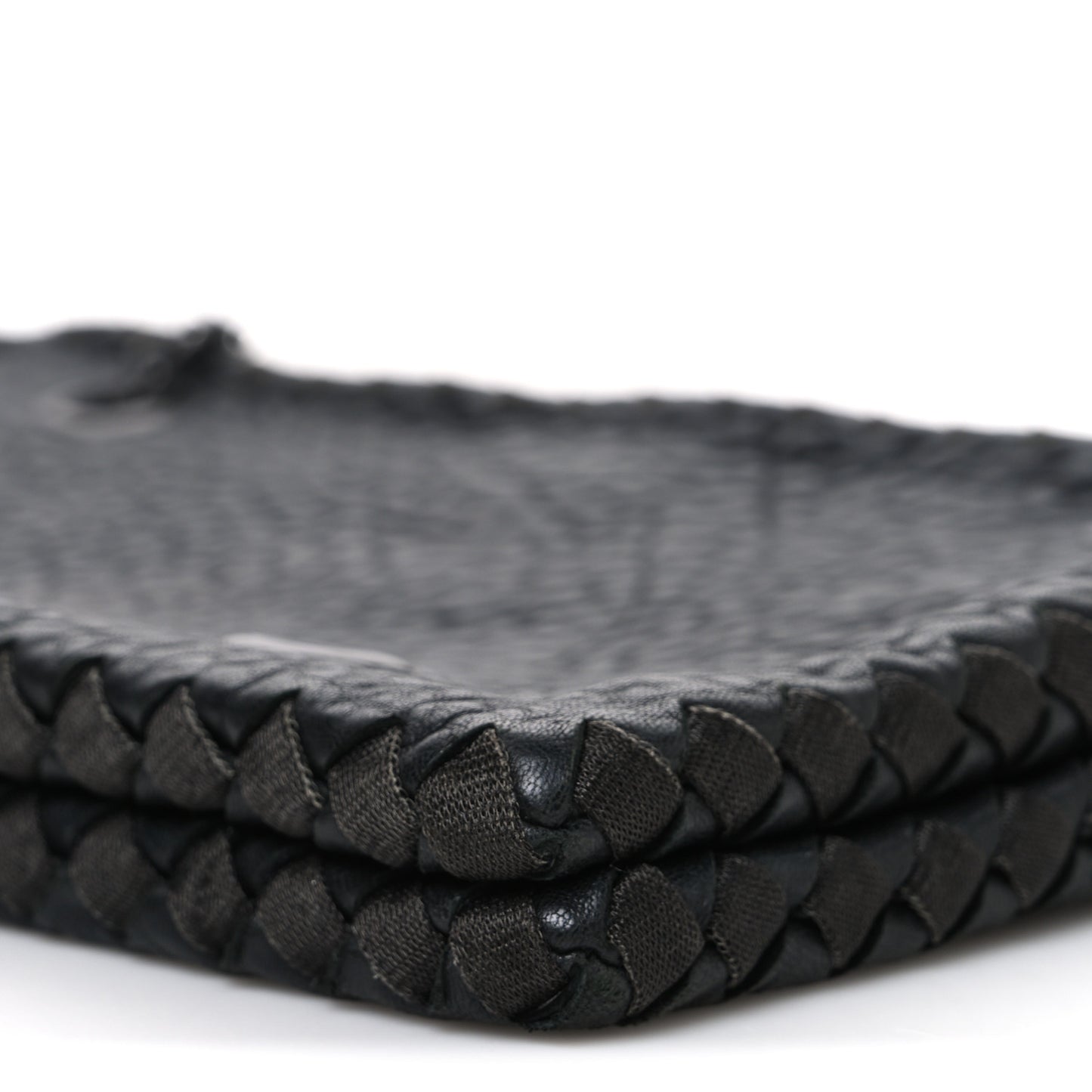 Nappa Intrecciato Duo Black