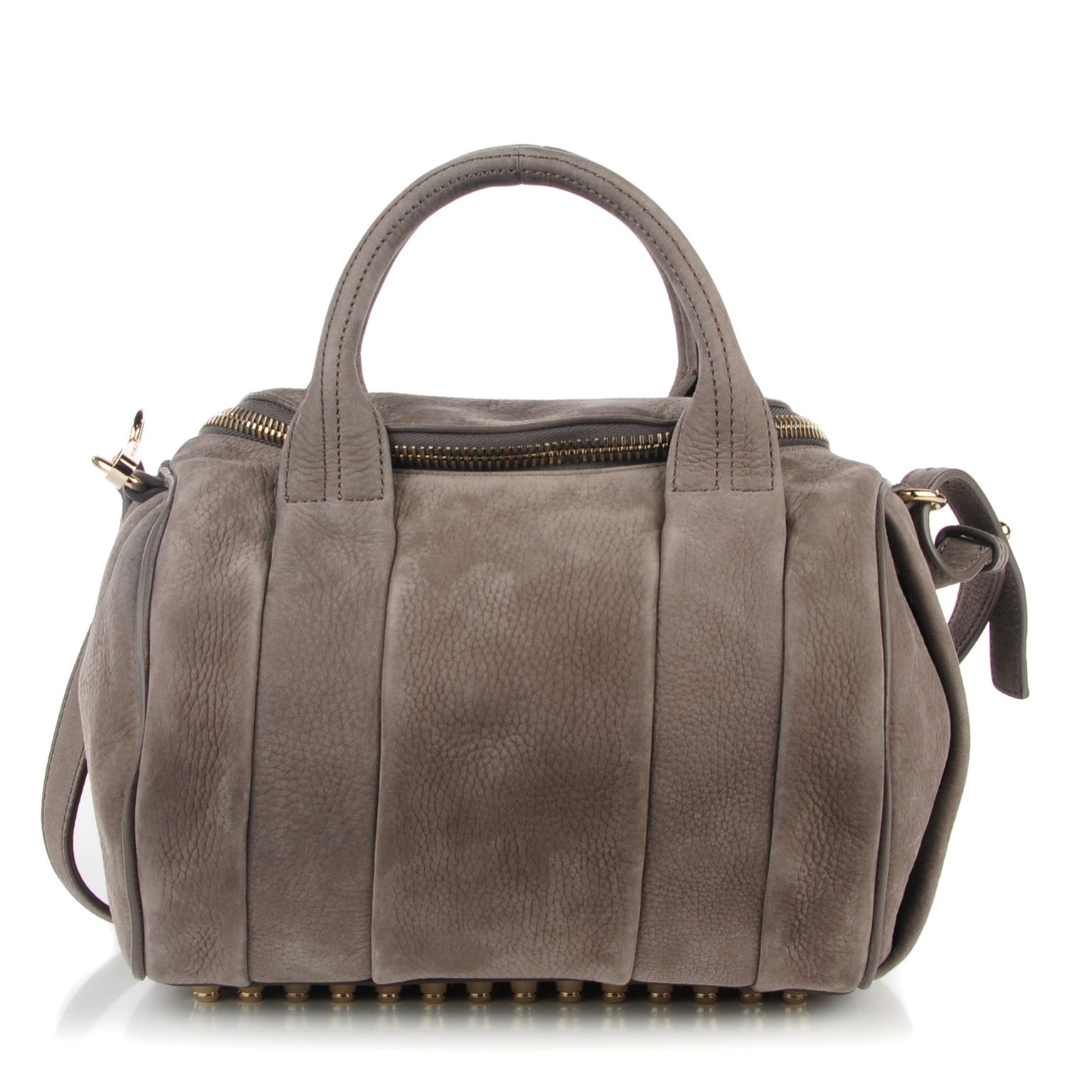 Alexander Wang Nubuck Rockie Elephant Pale Gold Hardware 1 of 8