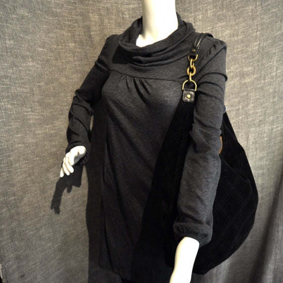 Suede Cabeceo GM Hobo Black