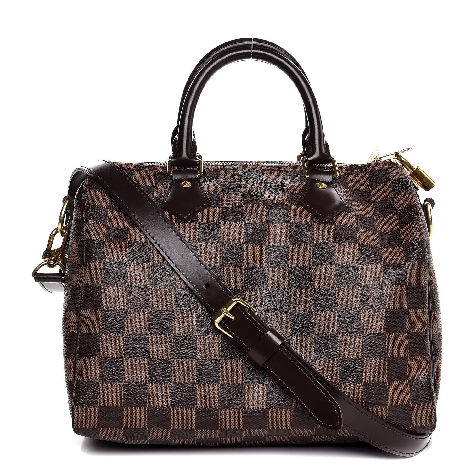 Louis Vuitton Damier Ebene Speedy Bandouliere 25 1 of 8