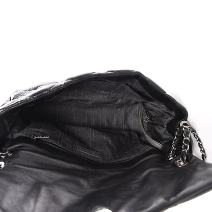 Chanel Lambskin In and Out XL Maxi Flap Black 5 of 16