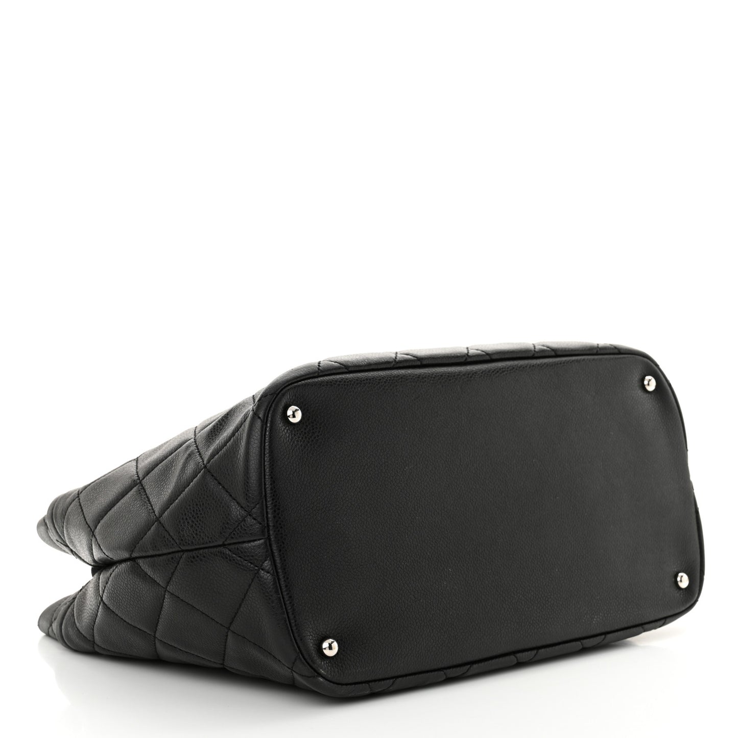 Caviar Quilted CC Timeless Soft Tote Black