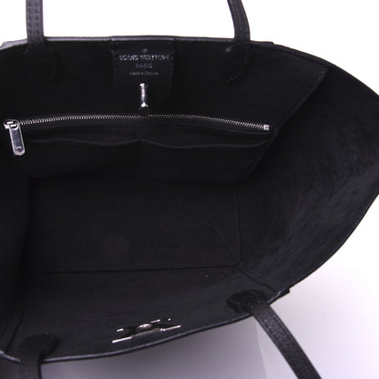 Louis Vuitton Calfskin Lockme Cabas Black 5 of 14