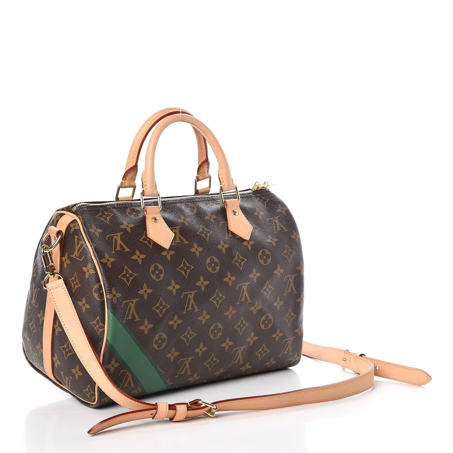 Monogram My LV Heritage Speedy Bandouliere 30 Vert Anglais Vert