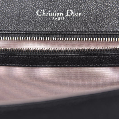 Christian Dior Grained Calfskin Large Diorama Flap Bag Black 7 of 10