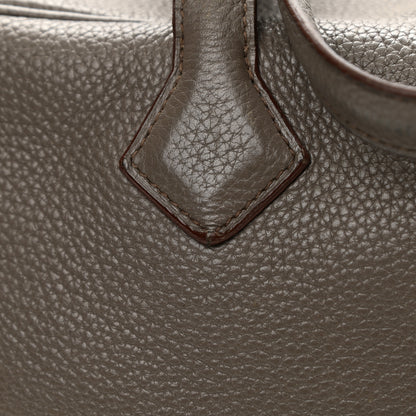 Hermes Taurillon Clemence Victoria II 35 Etain 13 of 17