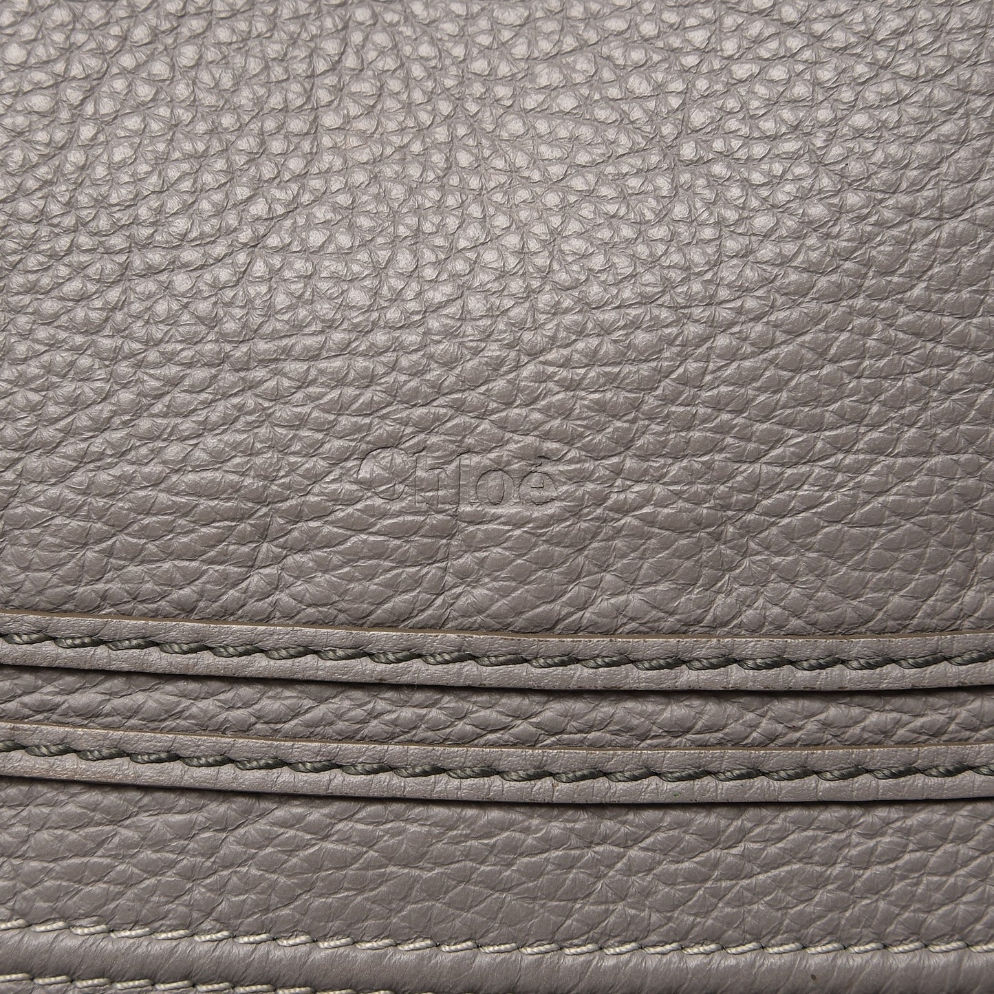 Calfskin Large Marcie Satchel Cashmere Grey