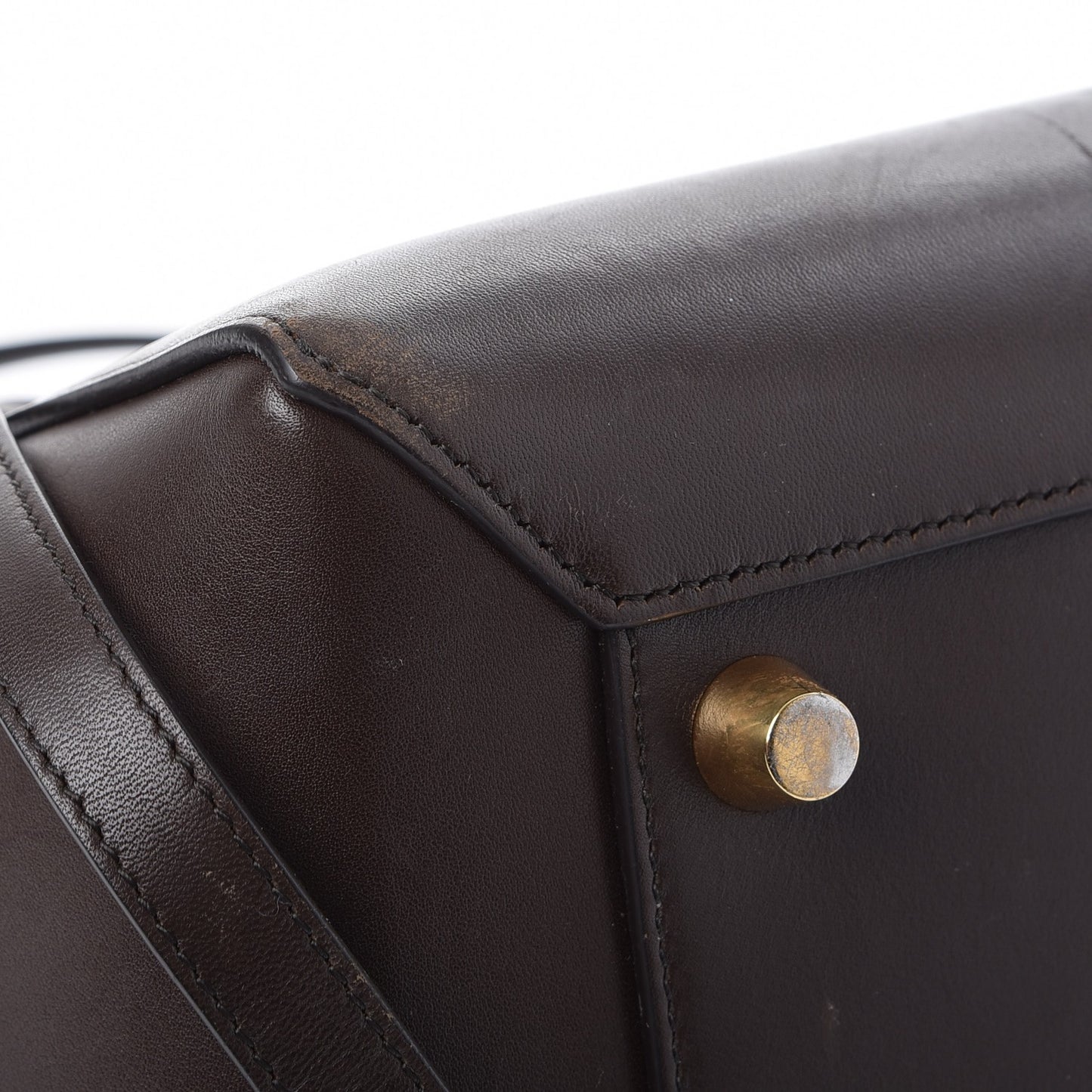 Supersoft Calfskin Mini Belt Bag Wood