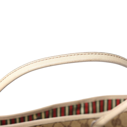 Gucci Monogram Medium New Britt Tote Off White 11 of 11