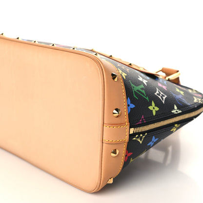 Louis Vuitton Monogram Multicolor Alma Black 7 of 7