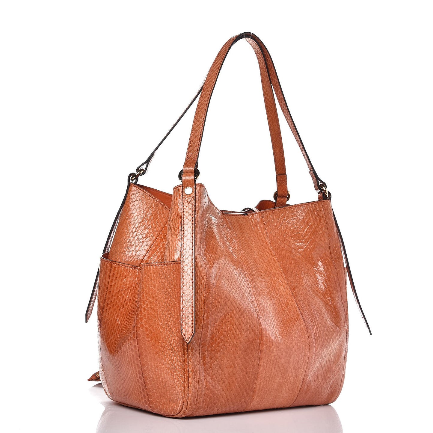 Watersnake Small Canterbury Tote Bright Tortoise