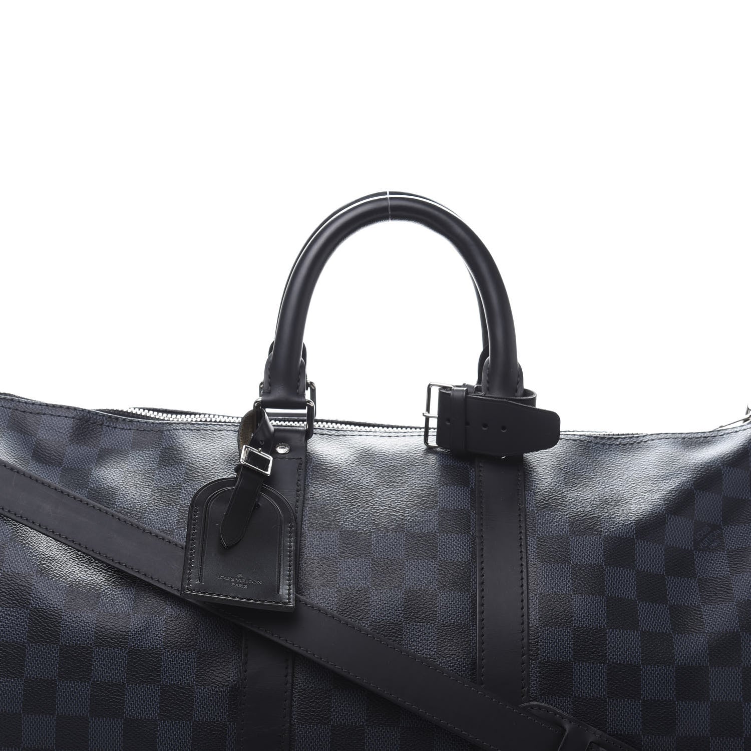 Louis Vuitton Damier Cobalt Keepall Bandouliere 45 9 of 12