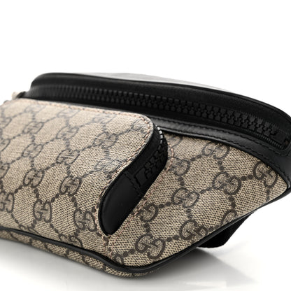 Gucci GG Supreme Monogram Belt Bag Black 11 of 11