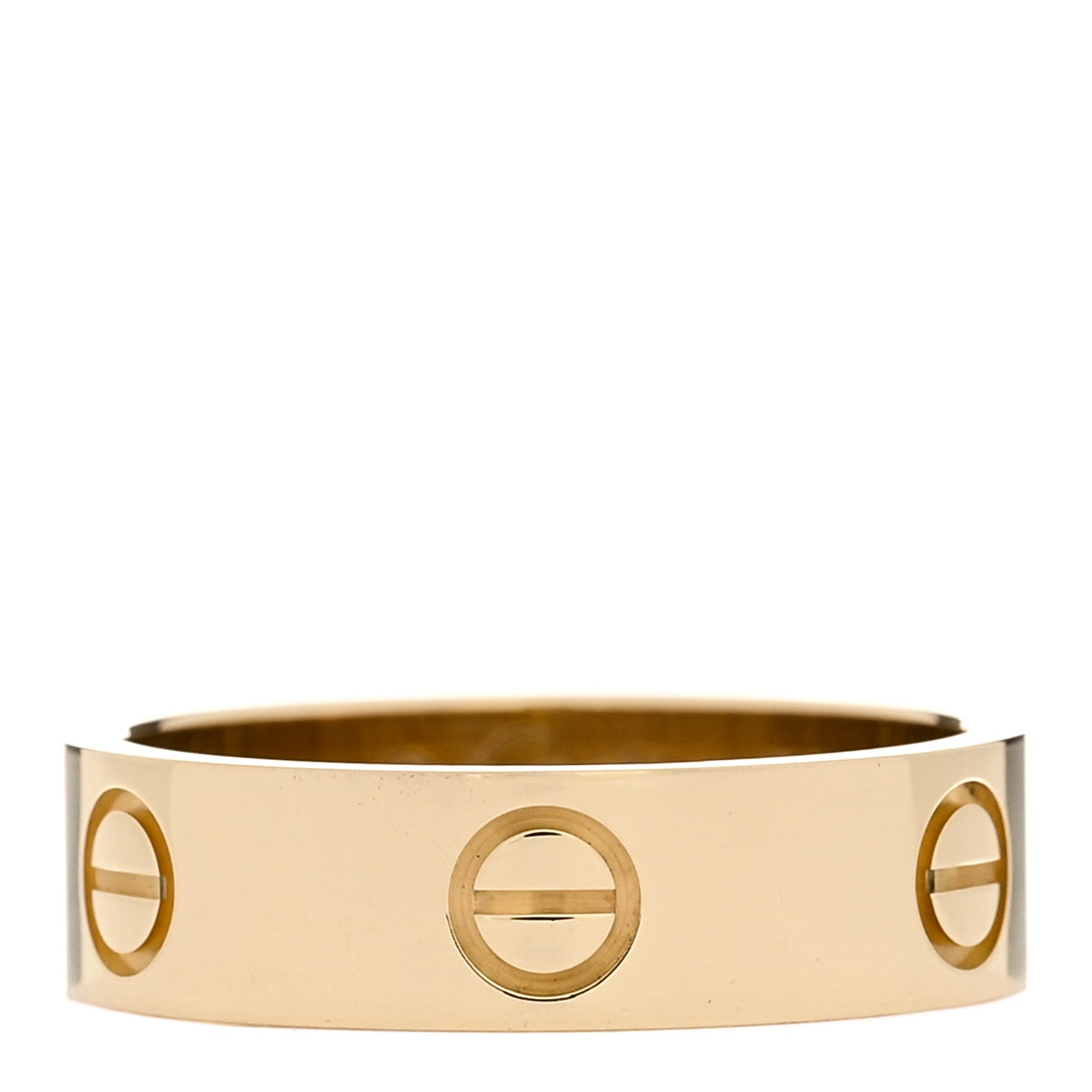 Cartier 18K Yellow Gold 5.5mm LOVE Ring 56 7.75 1 of 5