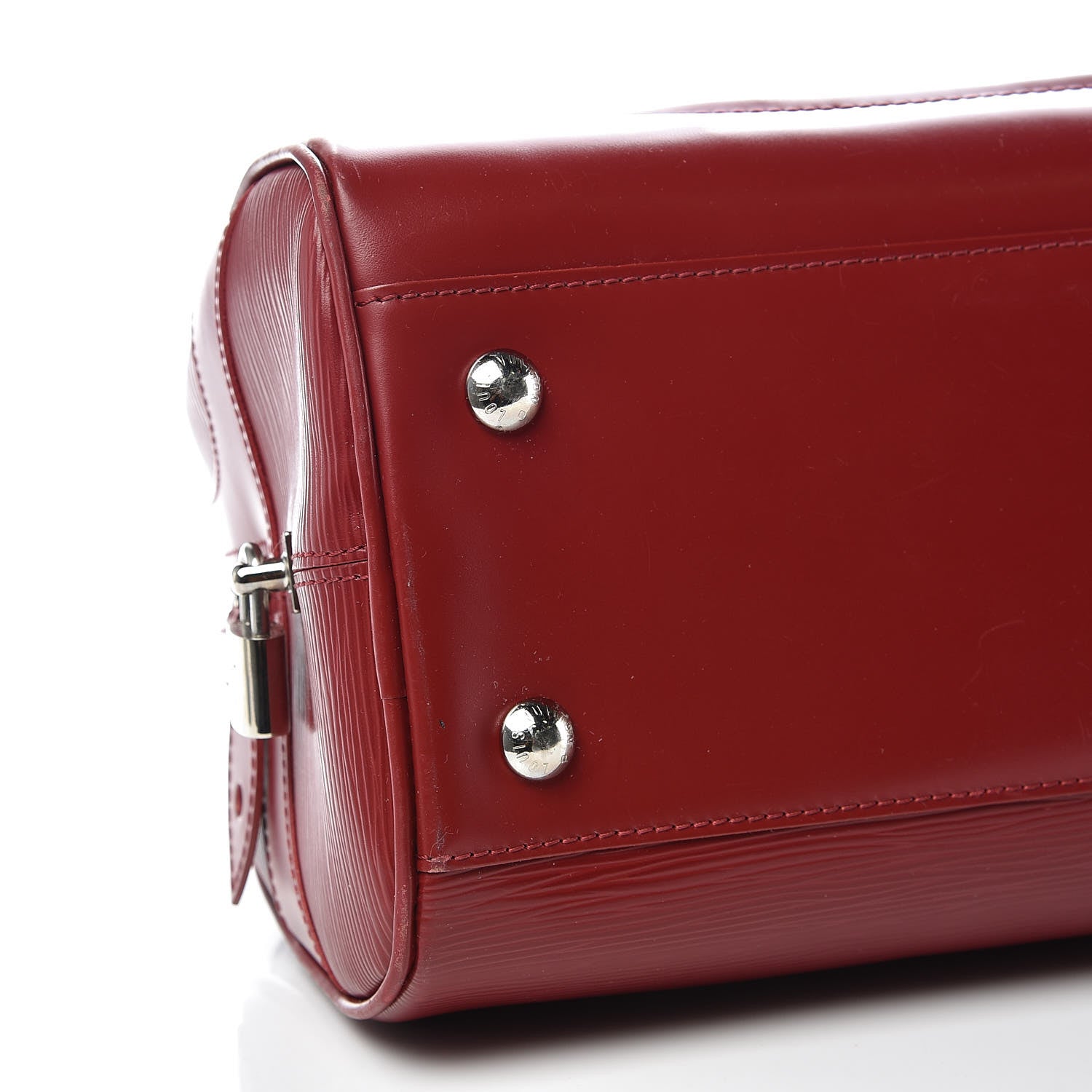 Louis Vuitton Epi Bowling Montaigne GM Rubis 6 of 17