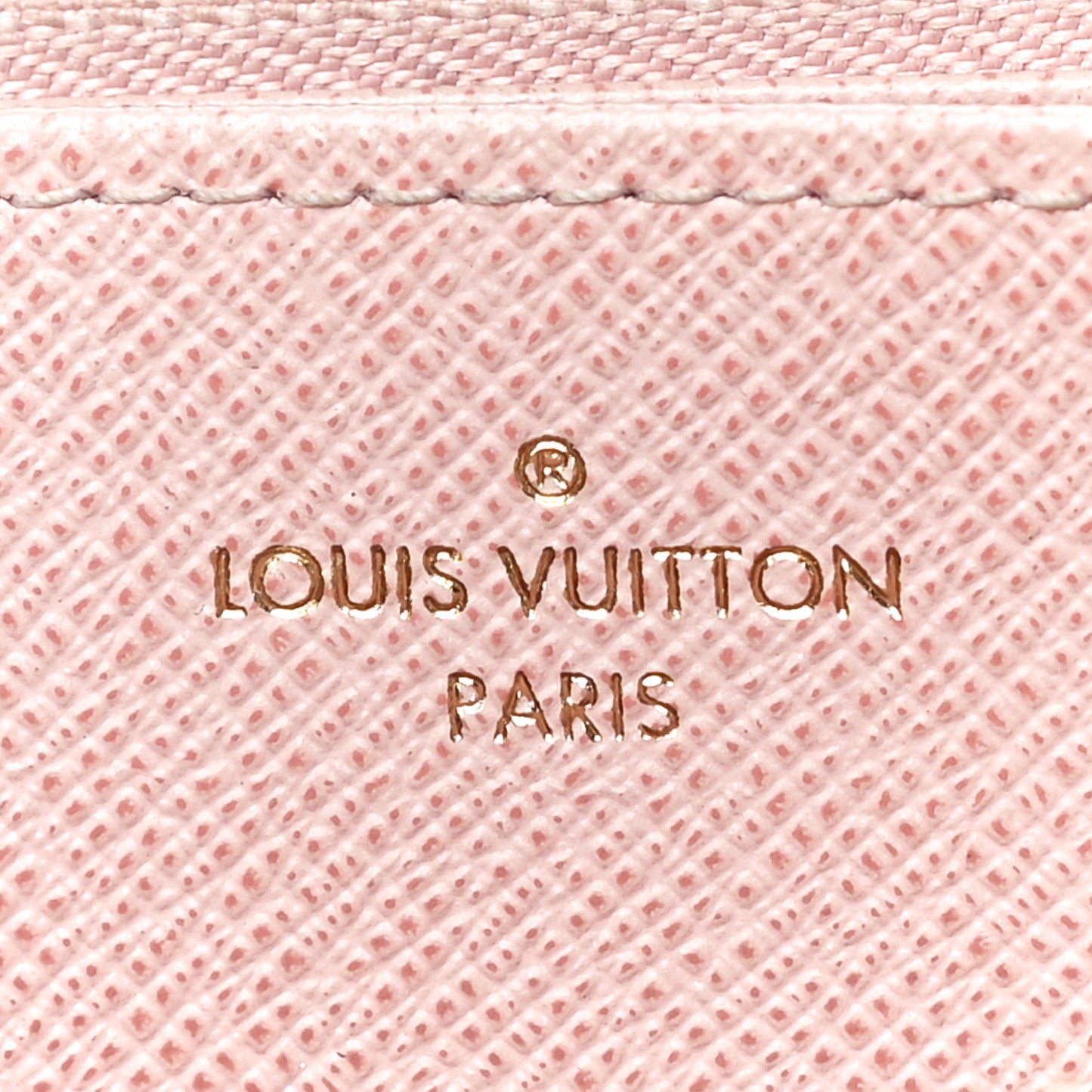 Monogram Zippy Wallet Rose Ballerine