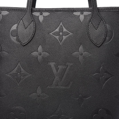 Louis Vuitton Empreinte Monogram Giant Neverfull MM Black 10 of 10