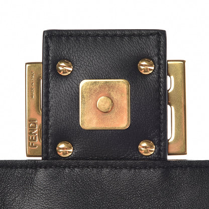 Fendi Nappa FF 1974 Embossed Baguette Black 11 of 11