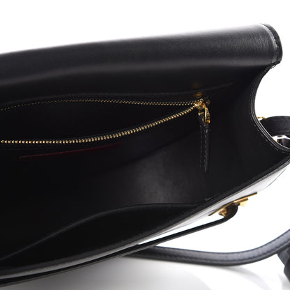 Valentino Garavani Calfskin My Rockstud Saddle Bag Black 4 of 11