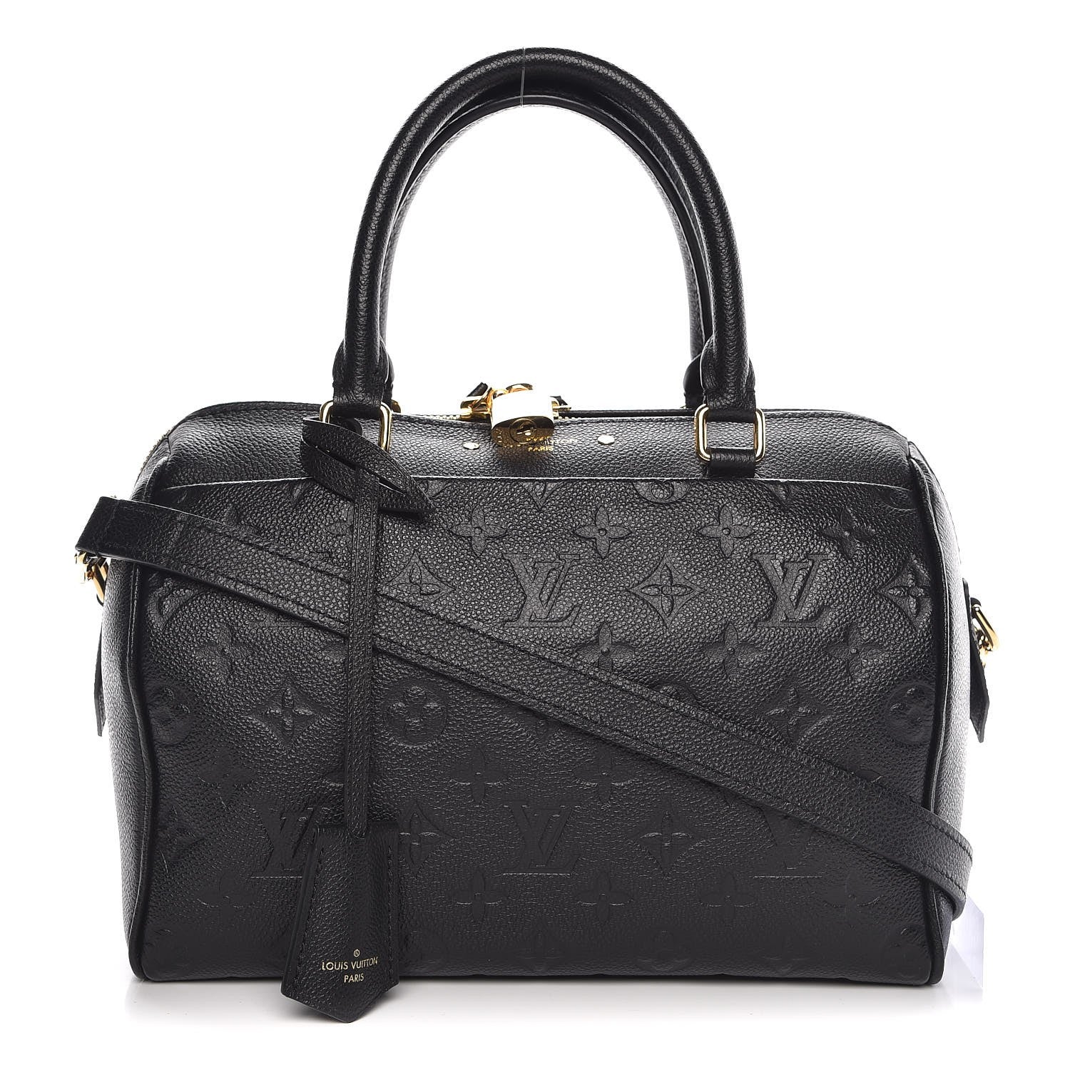 Louis Vuitton Empreinte Speedy Bandouliere 25 NM Black 1 of 8