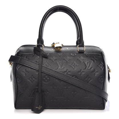 Louis Vuitton Empreinte Speedy Bandouliere 25 NM Black 1 of 8