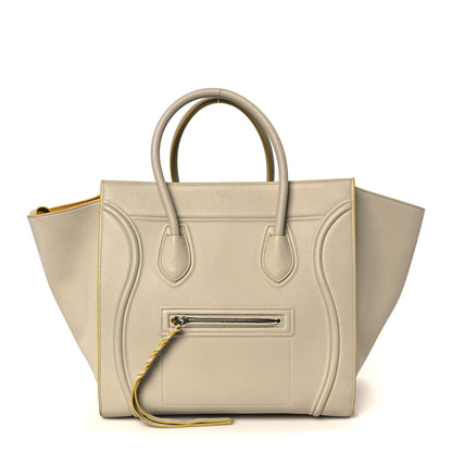 Celine Grained Calfskin Medium Phantom Luggage Powder 1 of 11