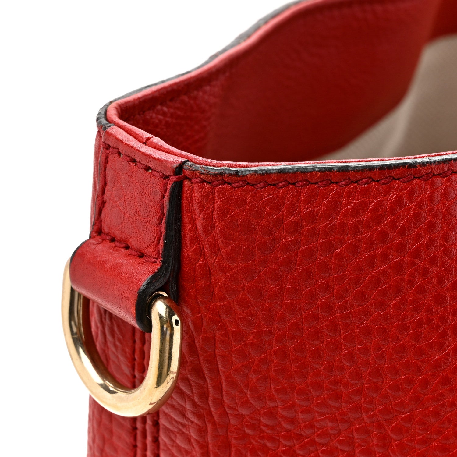 Gucci Cellarius Calfskin Large Soho Working Tote Tabasco 13 of 18