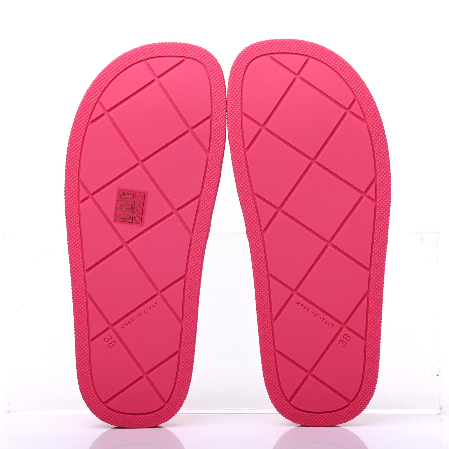 Bottega Veneta Rubber The Slider Sandals 38 Lollipop 5 of 7