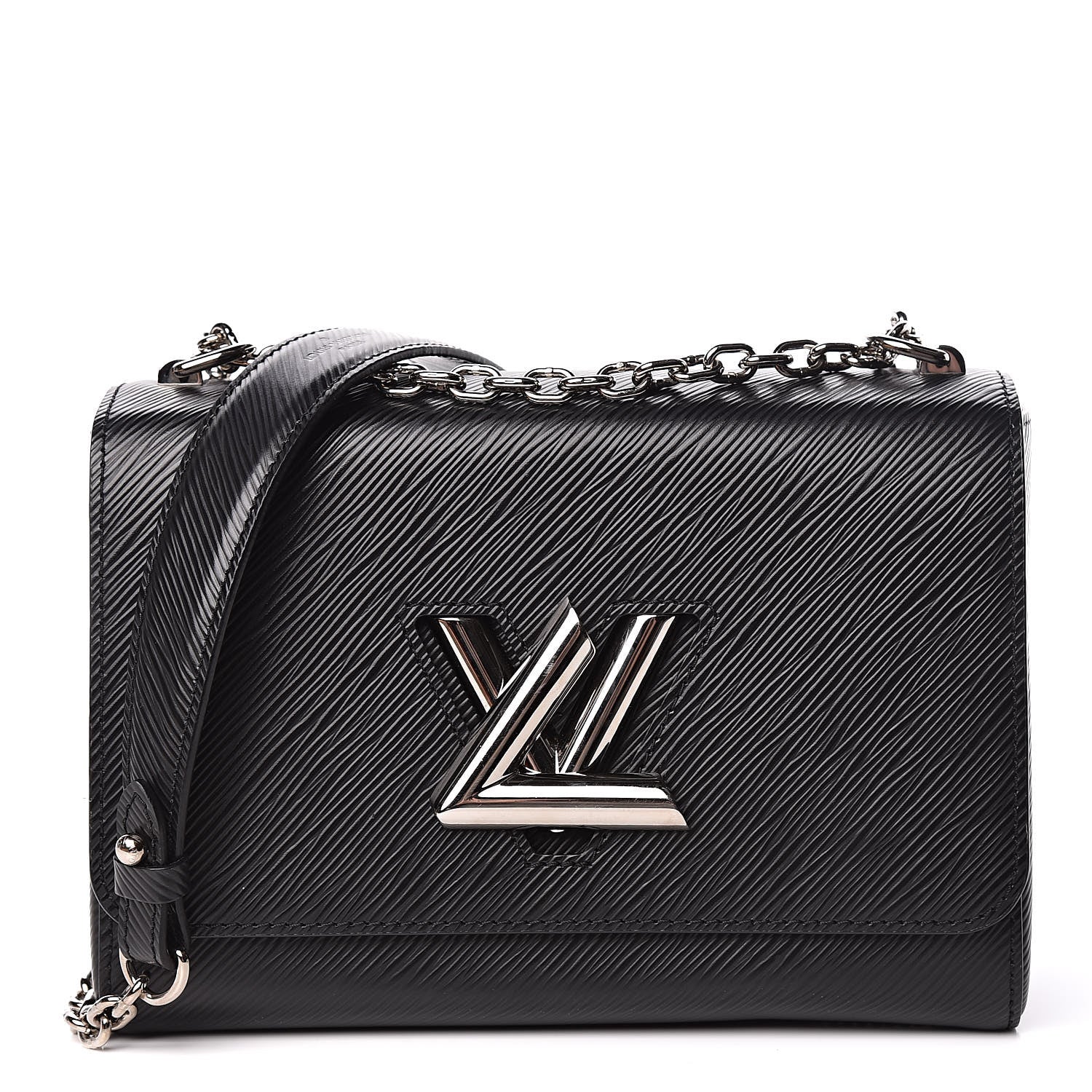 Louis Vuitton Epi Twist Shoulder Bag MM Black 1 of 12