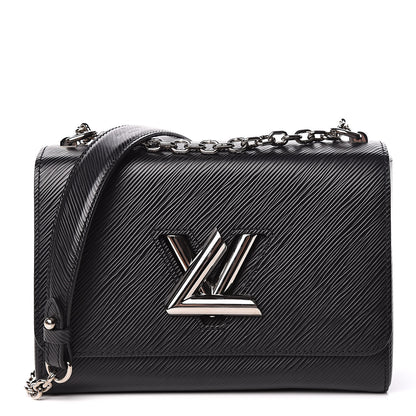 Louis Vuitton Epi Twist Shoulder Bag MM Black 1 of 12