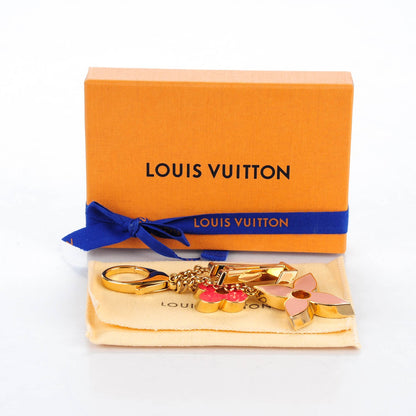 Louis Vuitton Fleur De Monogram Bag Charm Pink 5 of 5