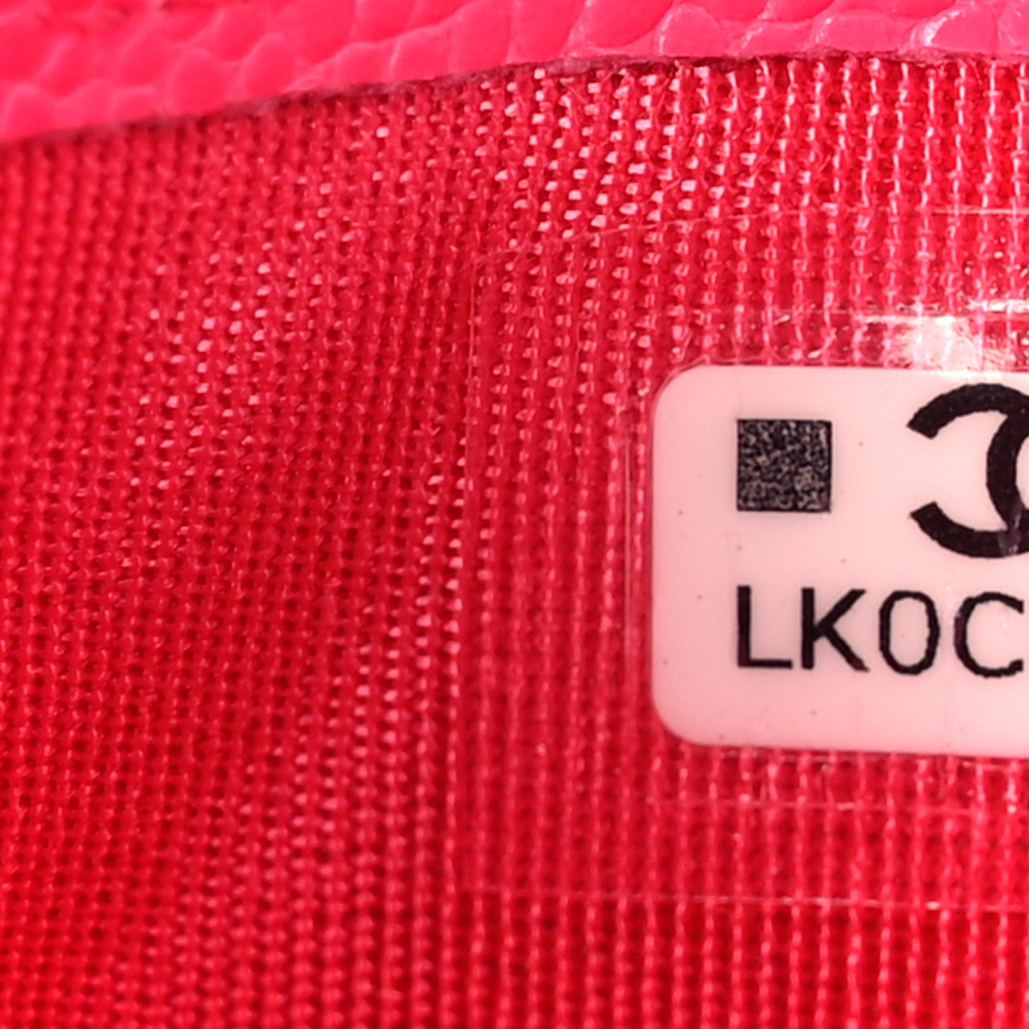 Chanel Caviar Quilted Card Holder Fuchsia 8 of 10