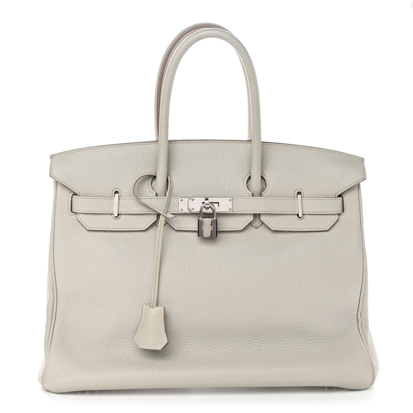 Togo Birkin 35 Gris Perle